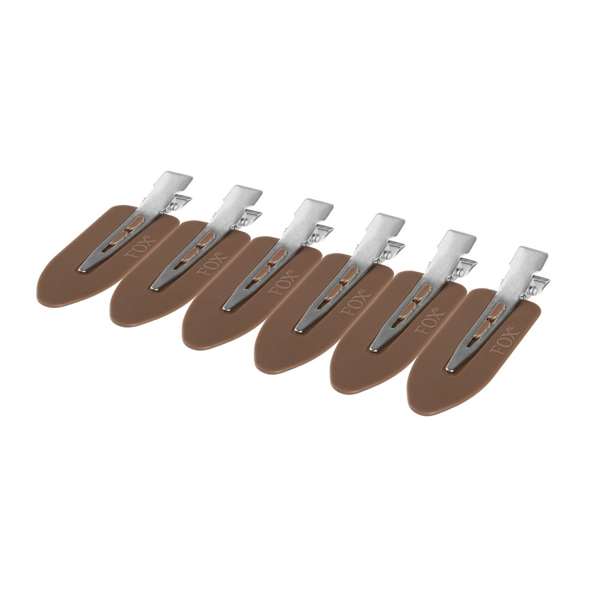 FOX Spinki  EARTH COLORS bark (6 szt.)