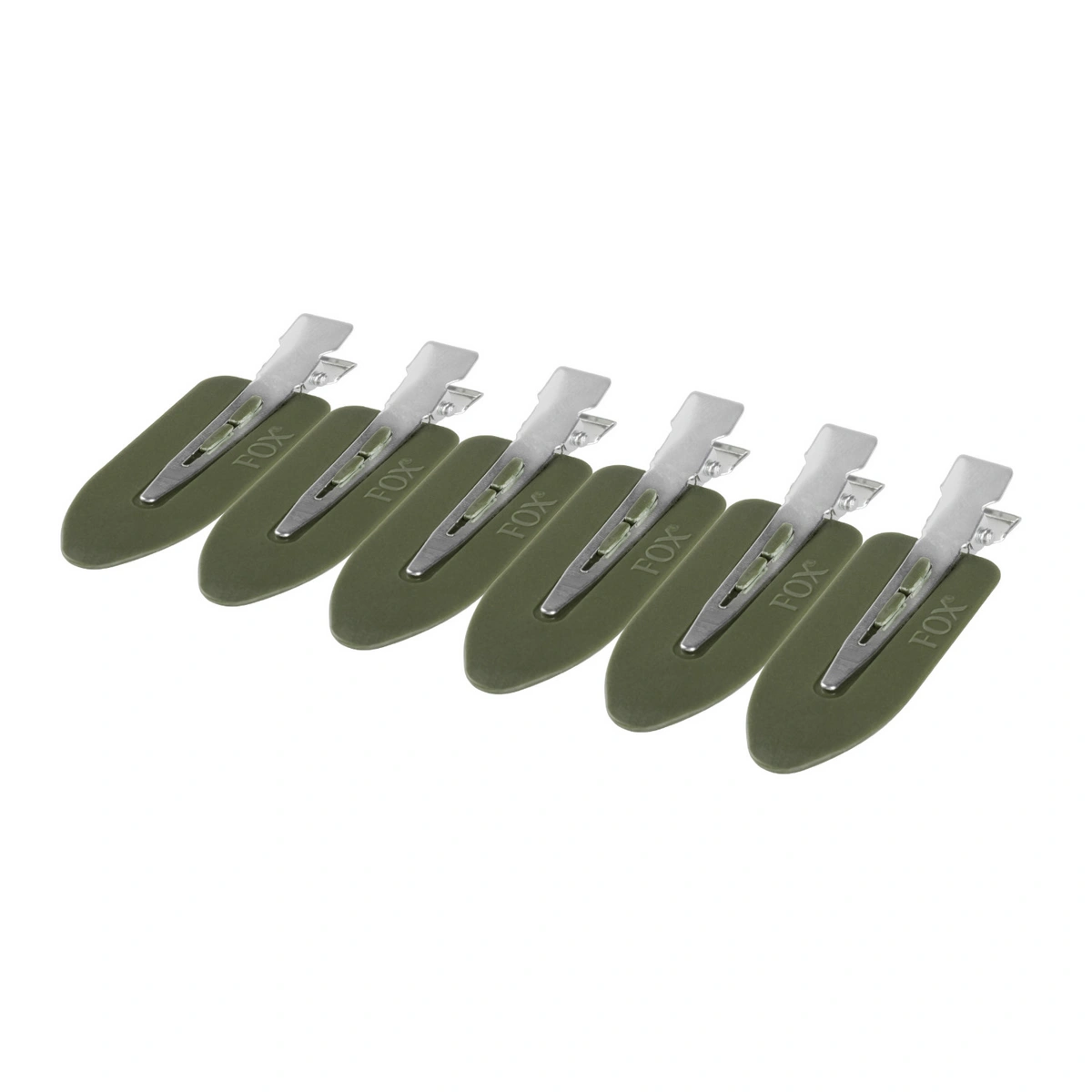 FOX Spinki  EARTH COLORS olive (6 szt.)